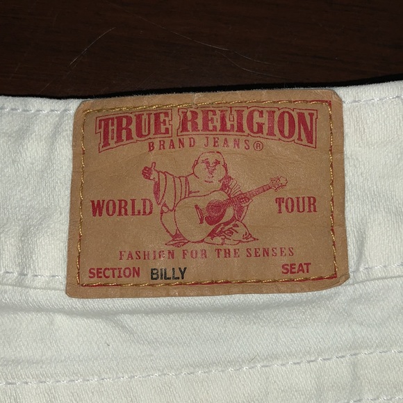 True Religion Billy women’s white denim jeans, size US 27 - Picture 6 of 10